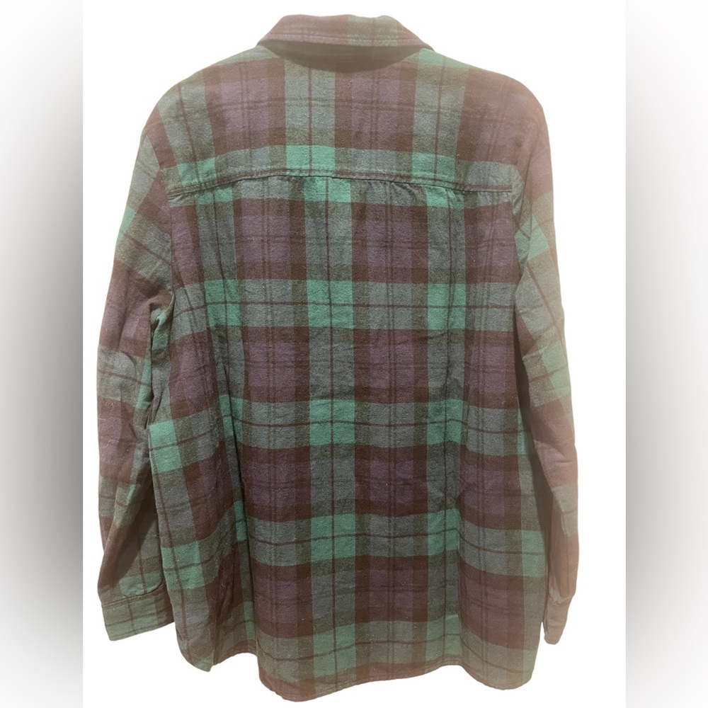 J CREW Flannel Shirt Jacket - Picture 9 of 10